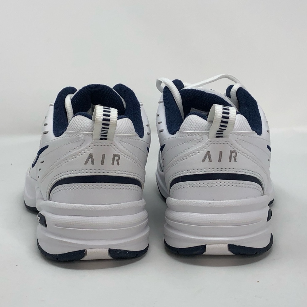 Nike Air Monarch IV 4E Wide 416355-102 Midnight Navy White Silver - Size 7 - Picture 9 of 10